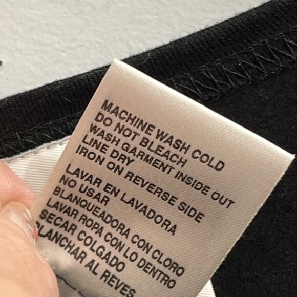 Vintage Olivia Rose Dress Women 20W Black Maxi T Shirt Zebra Print Modest Church - Picture 6 of 9